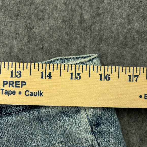 Free People We The Free Osaka Relaxed Shorts Women's Size 28 Button Front Denim - Picture 7 of 10